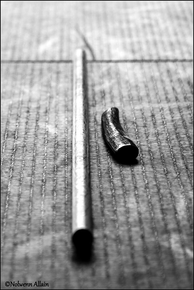 Parmi les armes en Aïkido : le jo (bâton) et le tanto (couteau).