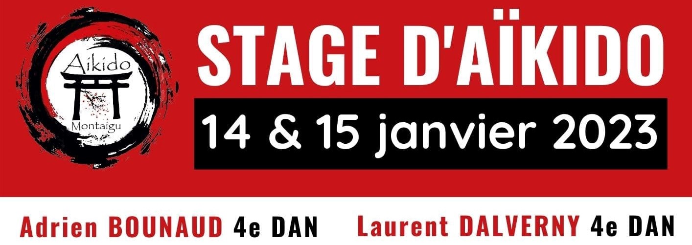 STAGE 14 et 15 Janvier A MONTAIGU