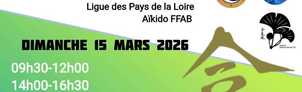 STAGE SHOSHIN du 15 MARS